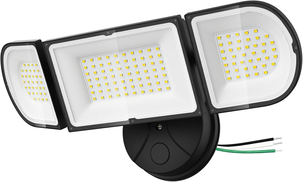 200W Flood Lights Outdoor, 20000LM LED Flood Lights, Switch Controlled Wired Security Outside Lights for House Waterproof IP65, 6500K Outdoor Led Lights for Yard, Garage, Backyard