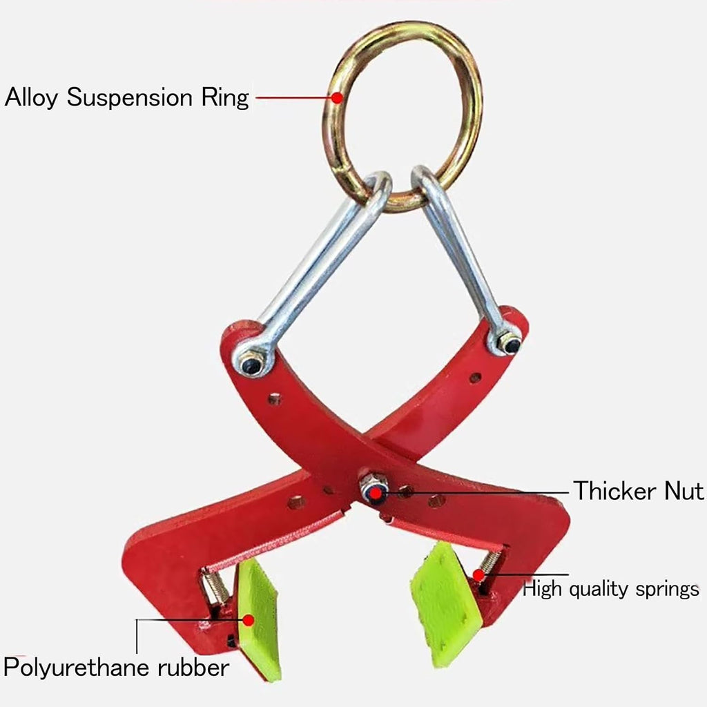 Granite Slab Lifting Clamp, Heavy Duty Stone Lifting Clamp, Load Capacity Up to 573-716 Lbs (260-325 Kg), Adjustable Scissor Liftings Clamp(11in)