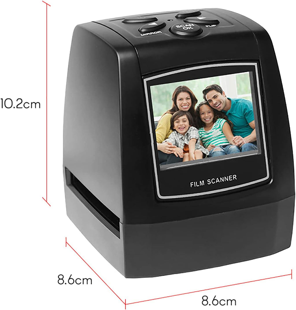 Negatives Scanner,Film Slide Scanner,Convert 135 Film/35mm Slide to JPG Digital Photos,Support USB Output,Works with Different Types