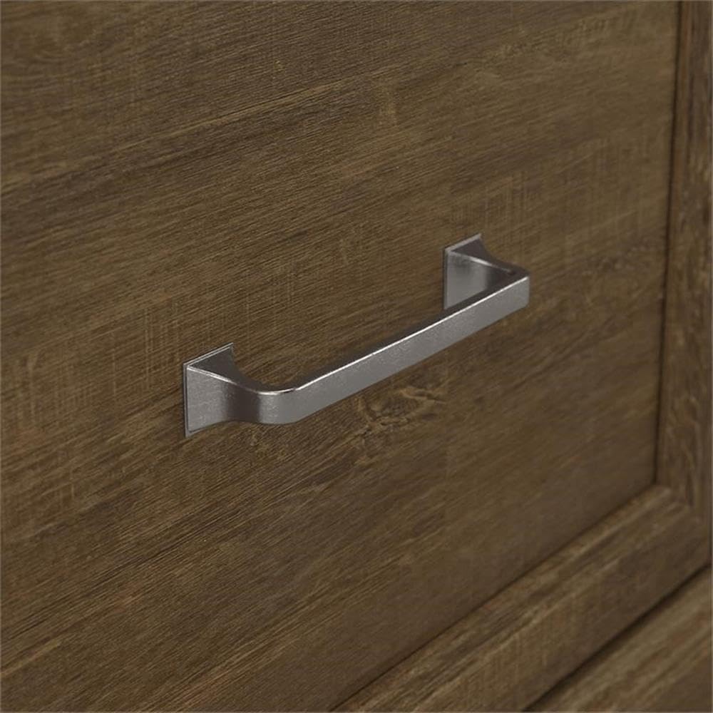 Bush Furniture Woodland 24W Small Shoe Bench with Drawer in Ash Brown | Narrow Footwear Organizer for Home Entryway, Mudroom, and Foyer