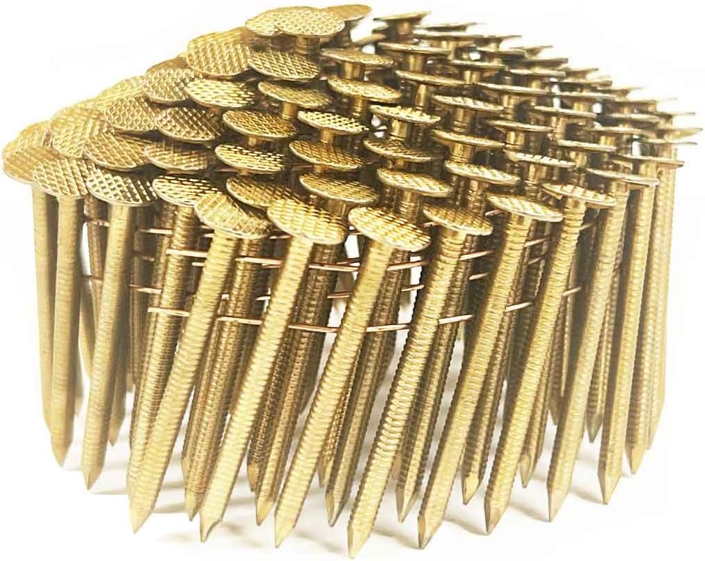 1-3/4' Ring GALV Coil Roofing Nails 7,200ct