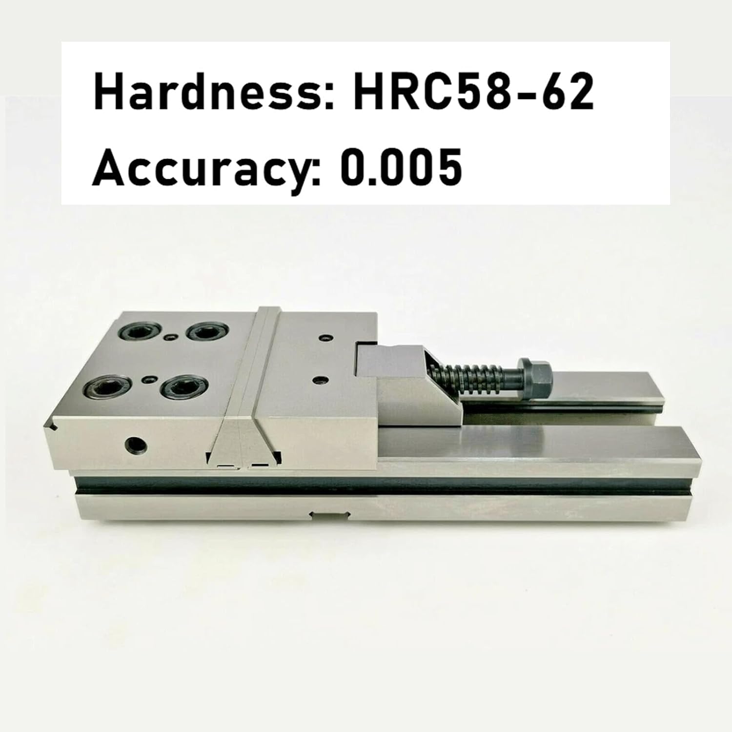 XXSTAR Precision Modular CNC Milling Vise, 0.005mm High Accuracy, GT100 4 Inch 100mm Jaw Width for CNC Milling Machine