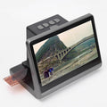 48 MP Film & Slide Scanner, All-in-One Digital Film Scanner, with 7 Inch LCD Screen, Built-in 16GB Memory, Converts 135/110/126 Negative Into JPEG Photos