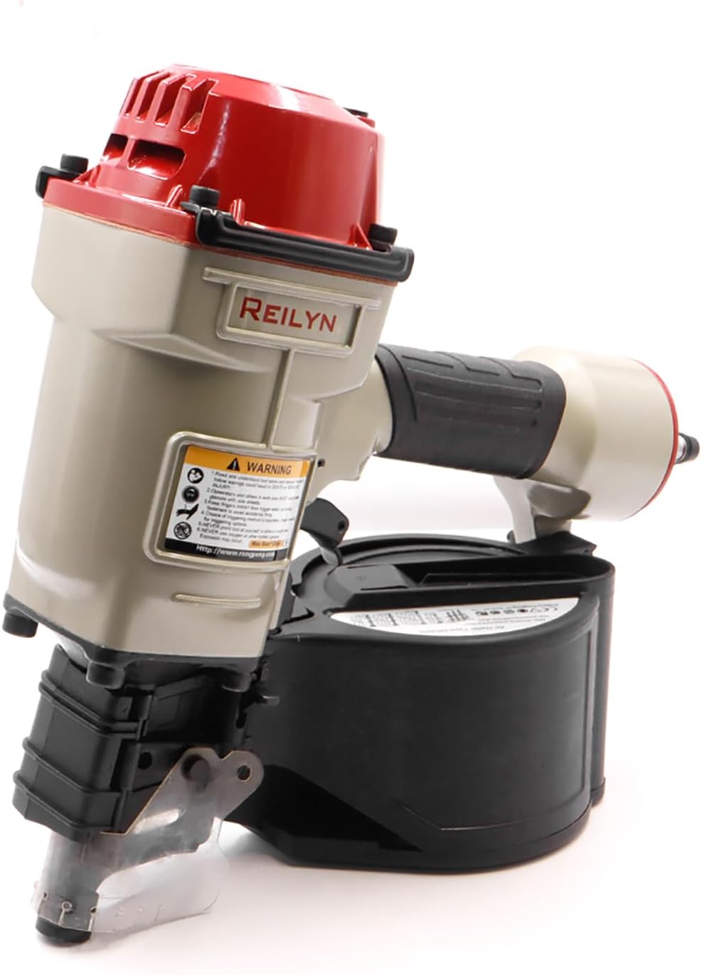 Coil Siding Nailer CN70, 1-3/4-inch to 2-3/4-inch Pneumatic Siding Nail Gun，Roofing Nail Gun for Siding Sheathing Wooding Fencing Decking