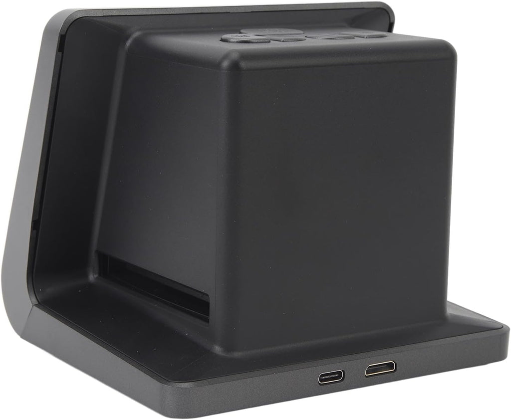 Digital Film Scanner, 16MP 5 Inch LCD Screen, Converts 35mm 126 110 Super 8mm, Black White Negatives, 16GB Memory, Compatible, for Film Slide Digitization