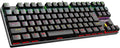 Wizard KL21C1 Gaming Keyboard with Light, 91 Keys, Numeric Keyless, Wired, Safe Support by Japanese Staff