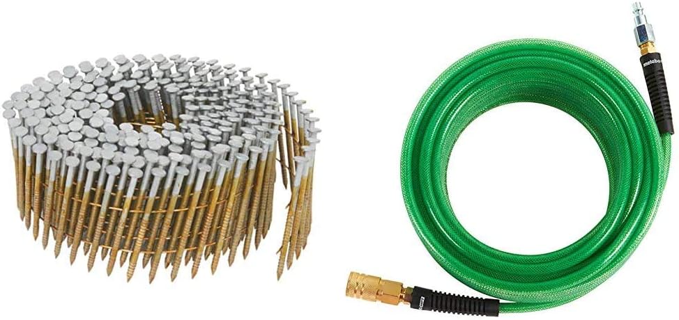 Metabo HPT Siding Nails w/ 50 Ft Air Hose