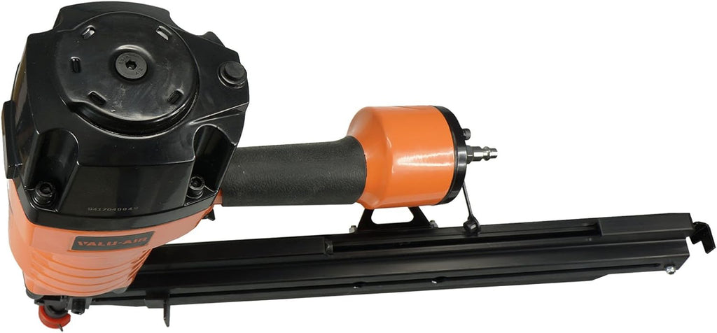 Valu-Air 9021C 21 Degree 3-1/2' Full Round Head Framing Nailer with Carrying Case and Interchangeable Trigger, Tool-Free Depth Adjust, and No Mar Tip