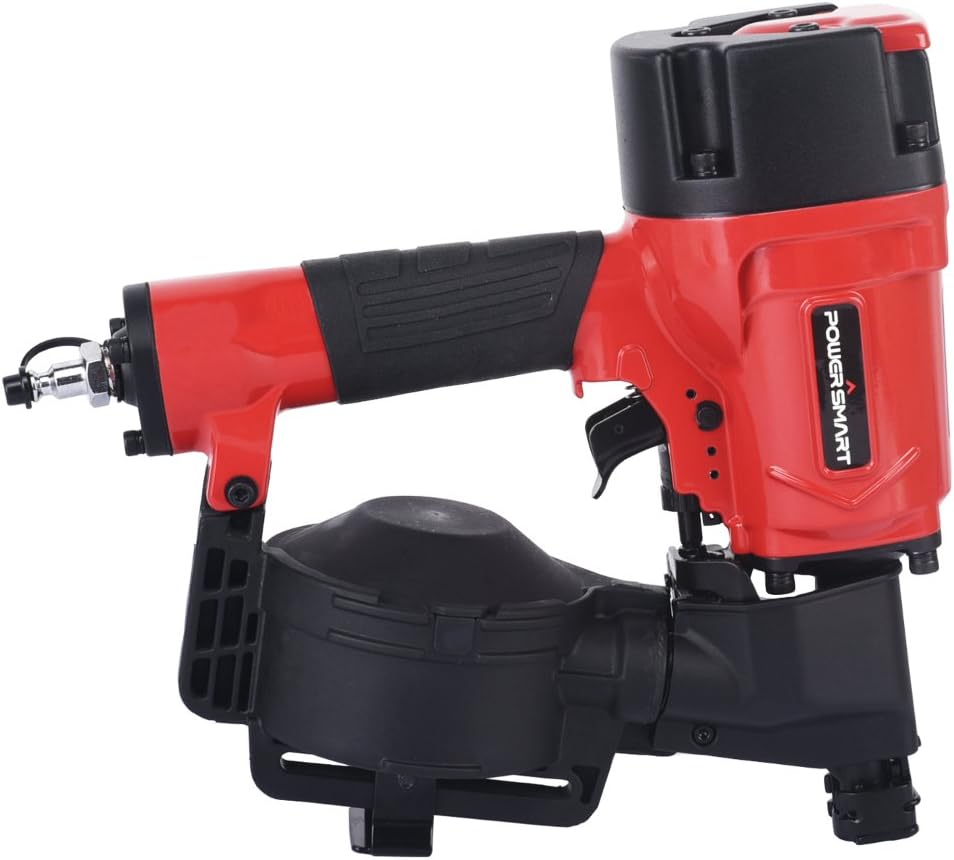 PowerSmart PS6110 Pneumatic 15-Degree Coil Roofing Nailer