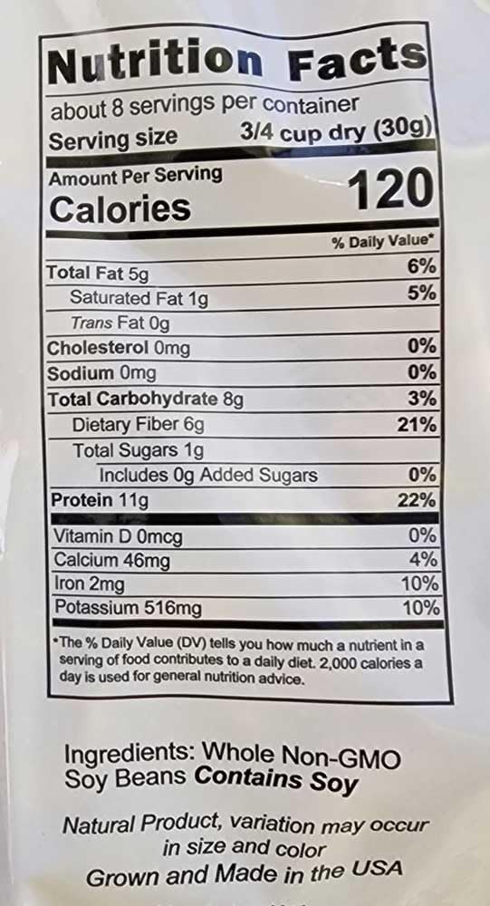 Butler Foods Soy Curls, 8 oz. Bags (Pack of 18)