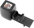 Mini Digital Film Slide Scanner, Negative Viewer, with 2.4 LCD Color Screen, Slide Mounts Feeder, Converts Film Slides to JPEG Images