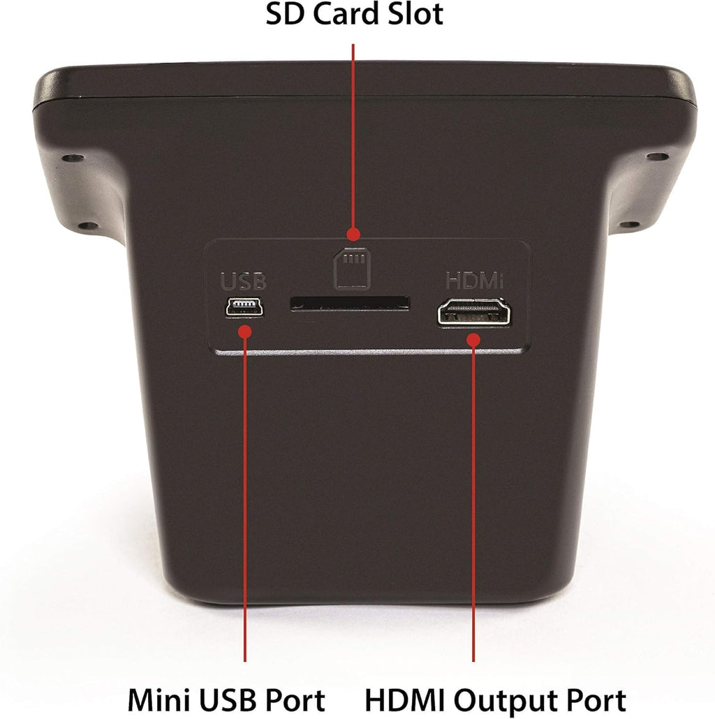 Magnasonic All-in-One 24MP Film Scanner with Large 5' Display & HDMI, Converts 35mm/126/110/Super 8 Film & 135/126/110 Slides into Digital Photos, Built-in Memory (FS71)