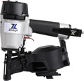 Zeluga 28-145 Pneumatic 15 Degree Coil Roofing Nailer with 120 PCS Load Capacity Coil Nailer Kit with Eye Protection and Repair Kit