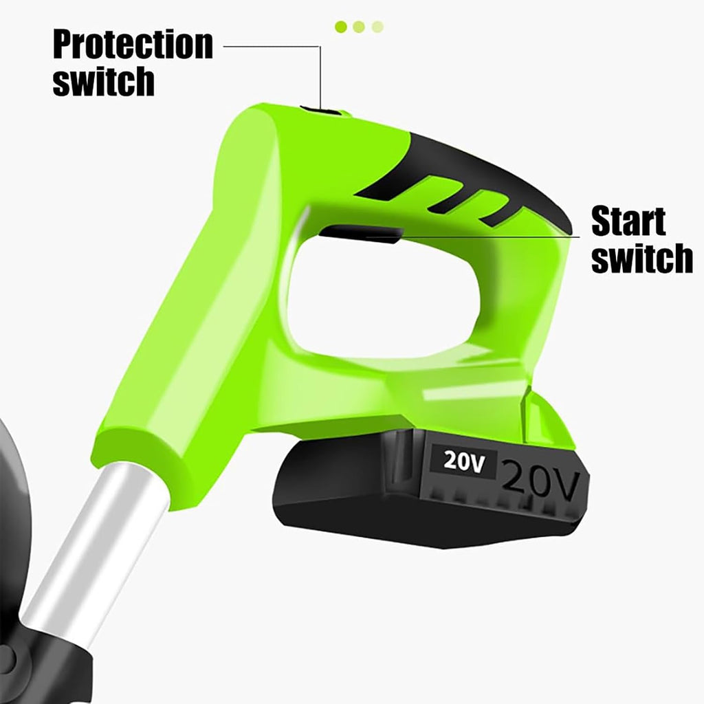 Electric Garden Tiller,Cultivators Electric Cordless, Lightweight,Garden Cordless Tillers Electric Cultivator with Lithium Battery and Fast Charger for Garden