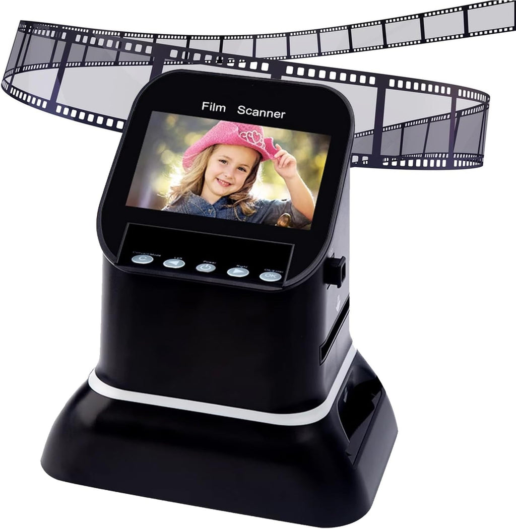 Film Digital Converter,Film Scanner,Medium Format Film Scanner,Digital Film Scanner,for Films,Slides,Negatives into Digital Photos,High Resolution