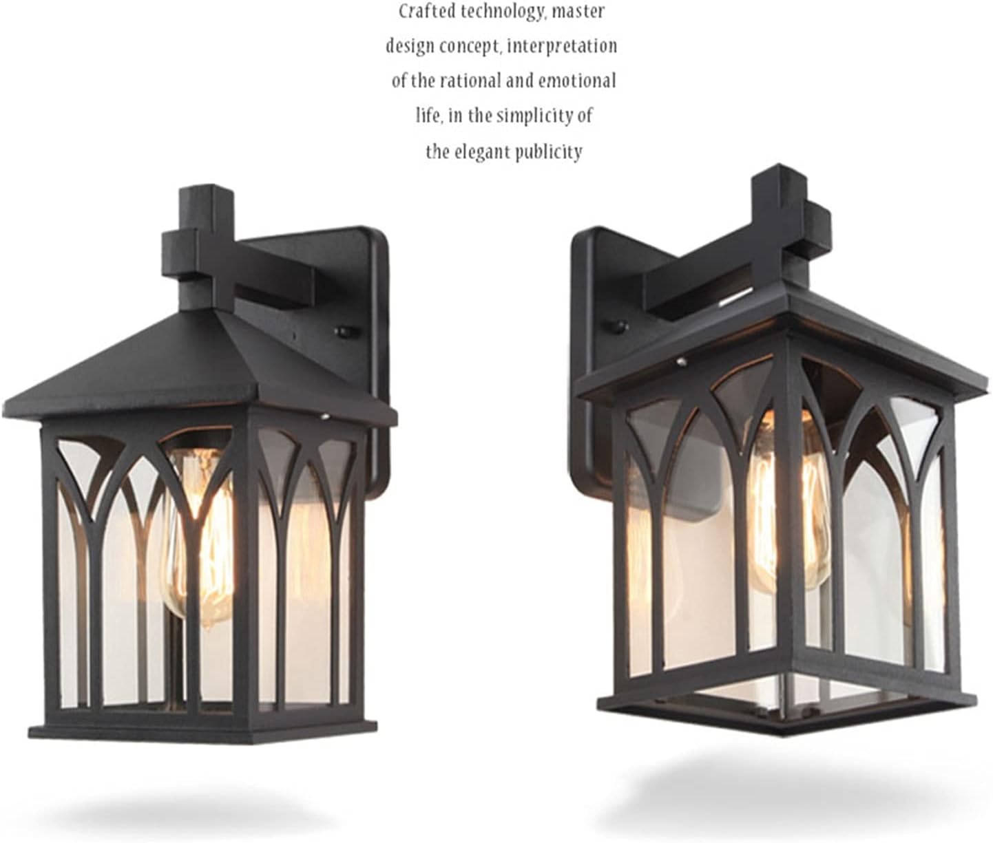 European Wall Light Home Outdoor Wall Lamp Waterproof Modern European Antique Corridor Villa Outdoor Wall Sconce Wall Lantern Wall Spotlights Decorative American Landscape Garden Lights ,Wall decorati