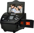 16MP Film & Slide Scanner, All-in-1 Slide Viewer with LCD Screen, SD Card Slot, Converts 35mm 135 110 126 /Slides/Negatives to Digital JPG Photos