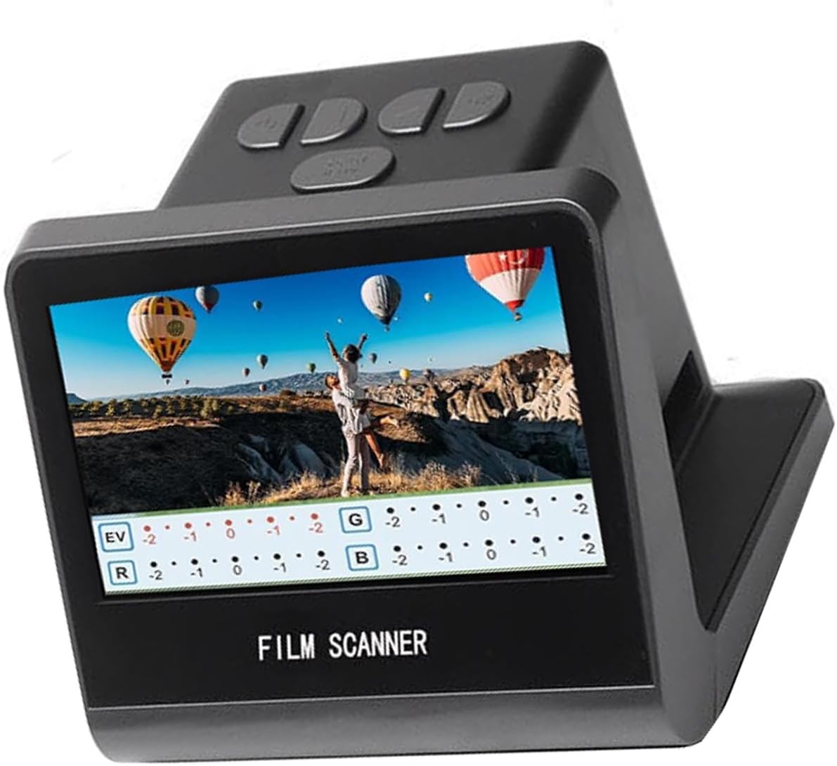 CCYLEZ Digital Film Scanner 22MP with 5' LCD Screen, 16GB Built in Memory, Converts 35mm / 126mm / 110mm / Super 8 Film, HDMI & USB C Interface
