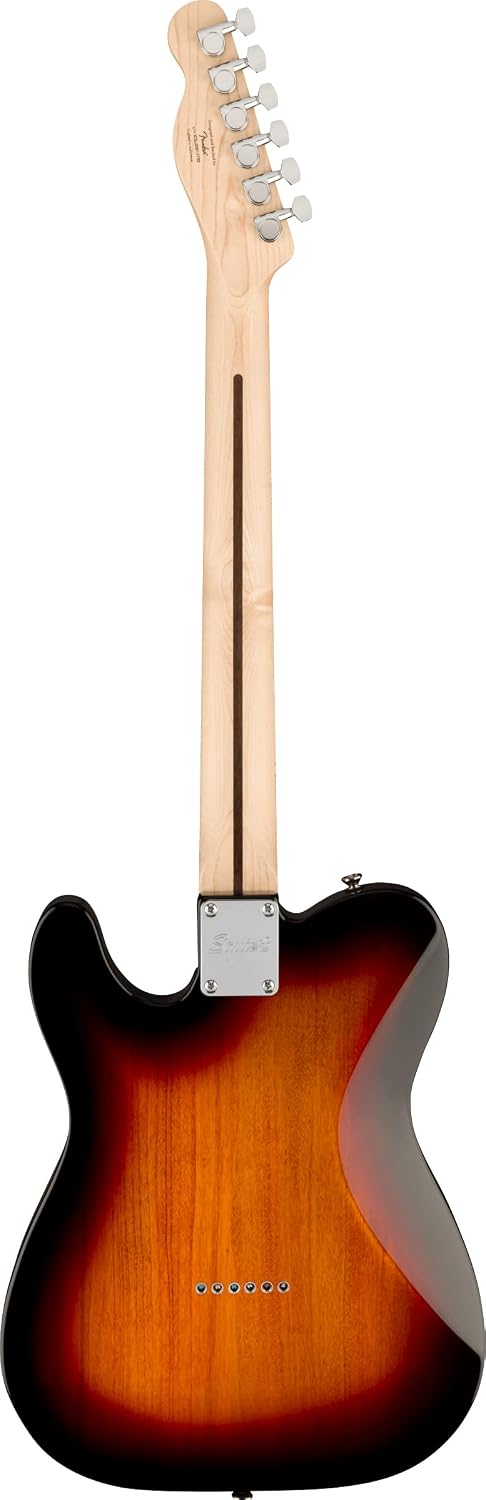 Fender Affinity Series Telecaster - 3 Color Sunburst Bundle with Gig Bag, Tuner, Strap, Picks, and Austin Bazaar Instructional DVD