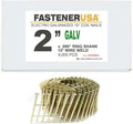 2' x .099 Ring GALV Coil Nails 15-DEG Wire 9,000ct