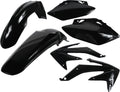 Acerbis Replica Plastic Kit Black Compatible with Honda CRF450R 2005-2006 - 2071100001