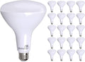 Bioluz 20 Pack Brightest BR40 LED Light Bulb - INSTANT ON Warm Light Bulbs Energy Saving 16W (120W Replacement) 2700K 1400 Lumen Led Bulbs Indoor & Outdoor Lighting Smooth Dimmable Lightbulb UL Listed