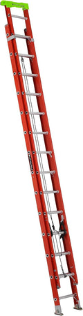Louisville Ladder 20-foot Fiberglass Extension Ladder, 300-Pound Load Capacity, Type IA, L-3022-28PT
