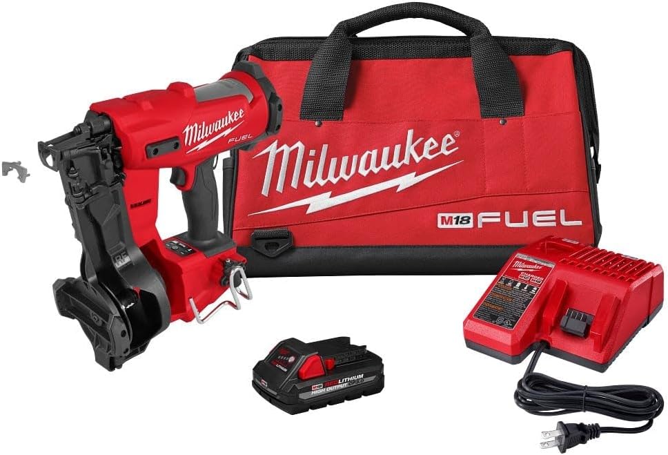 Milwaukee Electric - M18 Fuel Coil Roofing Nailer KIT