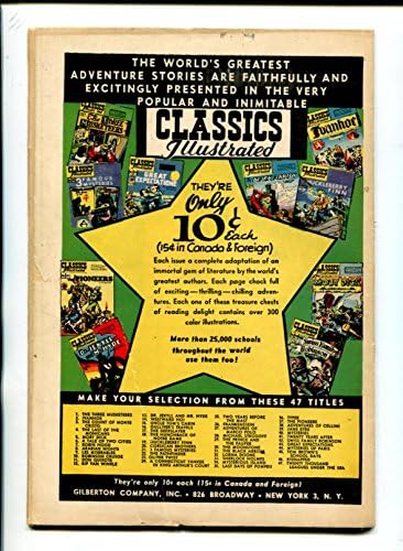 CLASSICS ILLUSTRATED #48-1948-HRN 47-DAVID COPPERFIELD-CHARLES DICKENS-vg minus