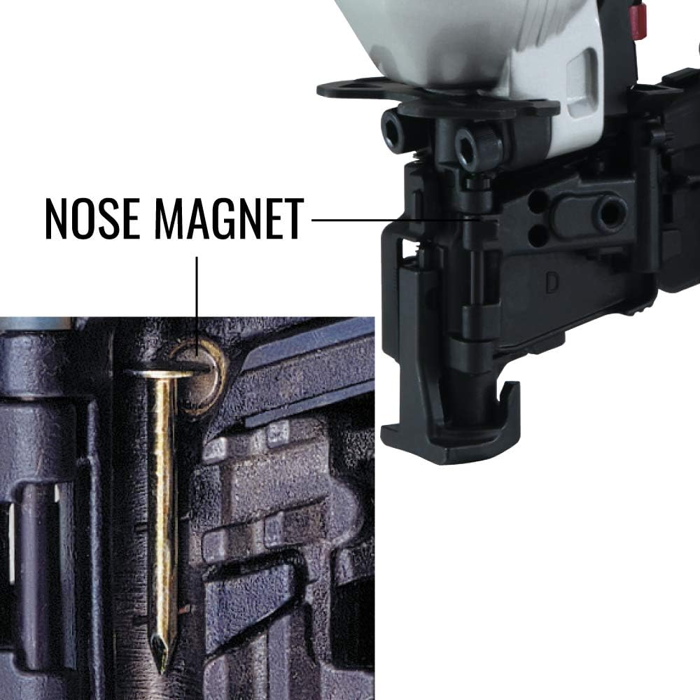 MAX USA CORP SuperRoofer CN445R3 Roofing Coil Nailer up to 1-3/4'