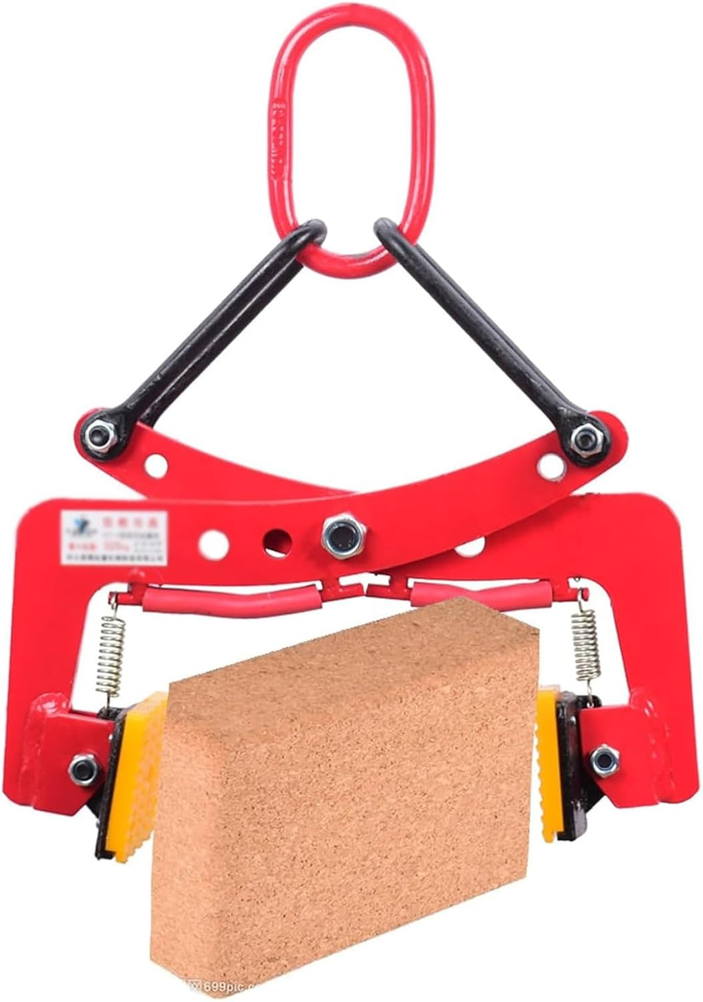 Granite Slab Lifting Clamps, 770LBS Vertical Stone Lifting Clamps 6-30cm/2.3-11.8in, Heavy Duty Stone Carrying Lifting Clamps, Scissor Lifting Clamp for Lifting Handling Transporting(Opening Size 7-9.