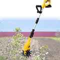Etlegor Electric Tiller for Gardening 20-Volt, Cordless Electric Garden Tiller Cultivator Handheld Battery Powered Garden Cultivator with Telescopic Rod for Lawn,Farms,Yard,Soil