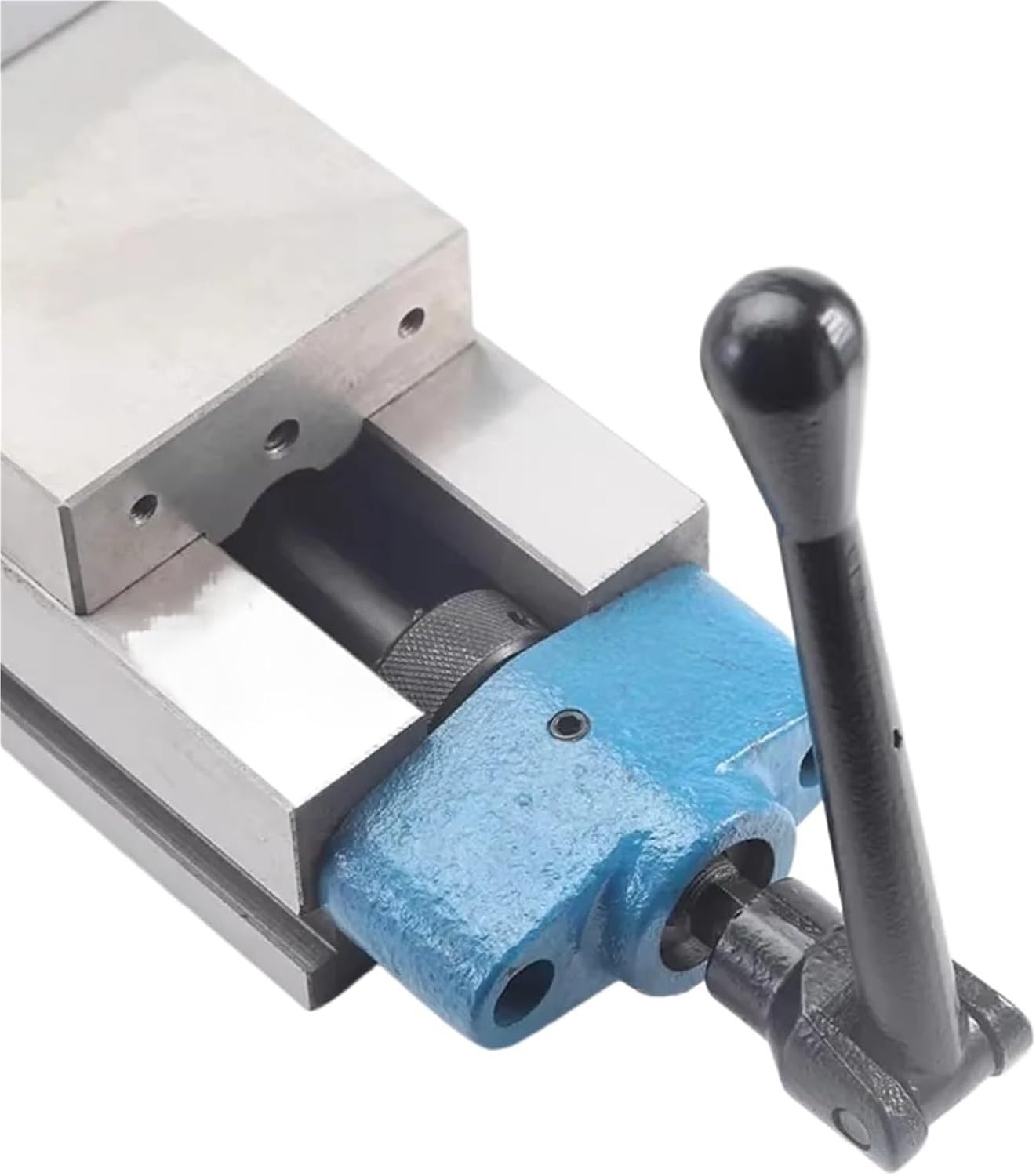 Heavy duty two-way angle fixed flat nose pliers CNC vise 4 inch 6 inch milling machine precision double open opening vice(2)