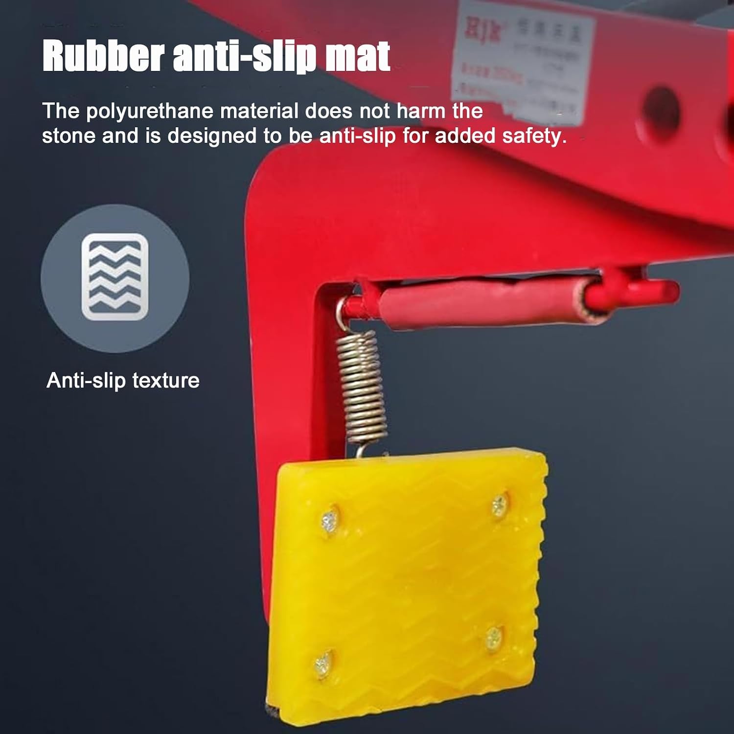 Granite Slab Lifting Clamp Pliers, 30/40/50/60/70/80/90cm Adjustable Jaw Opening Stone Lifting Tool, Roadside Curb Clamp for Handling Concrete Block, Aluminum Plate, Metal Sheet(30-51cm(11.8-20in))