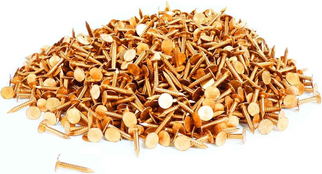 3/4' x 11GA Smooth Copper Roofing/Slating Nails 25lb | CPR34S25