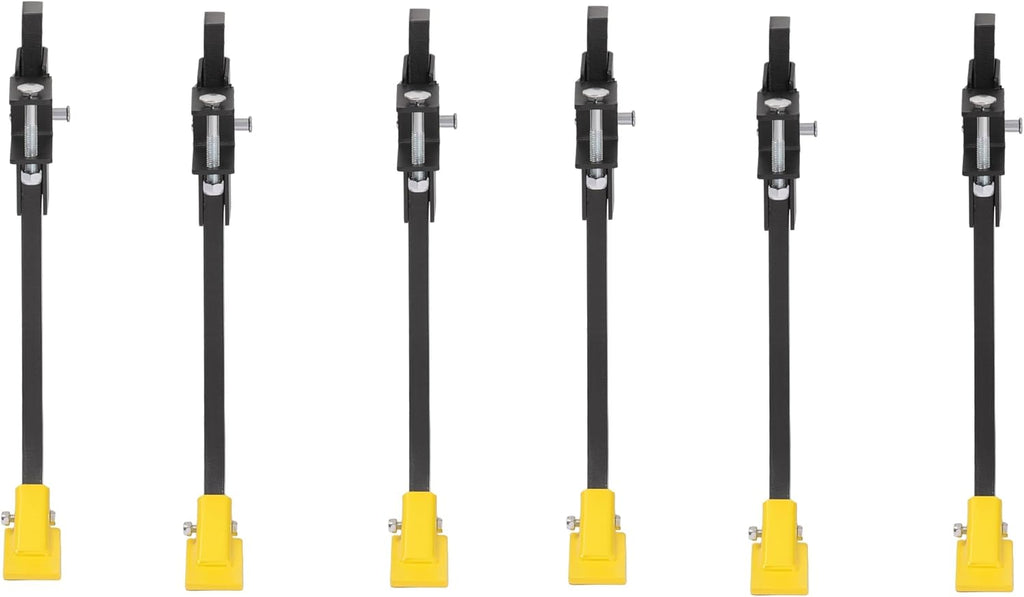 Wutist 6 Adjustable Scarifier Chisels Compatible with ATV/UTV Manual Implement Lift 1-Point Lift System Plow Implements Soil Loosening Shank Chisels for Field Preparation, Gardening, Landscaping