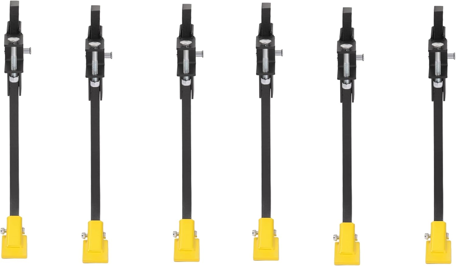 Wutist 6 Adjustable Scarifier Chisels Compatible with ATV/UTV Manual Implement Lift 1-Point Lift System Plow Implements Soil Loosening Shank Chisels for Field Preparation, Gardening, Landscaping