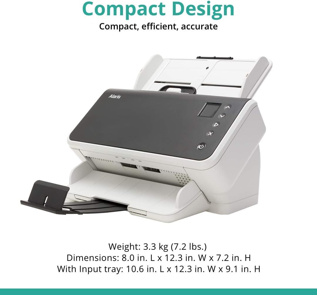 Kodak Alaris 1025006 S2040 Document Scanner