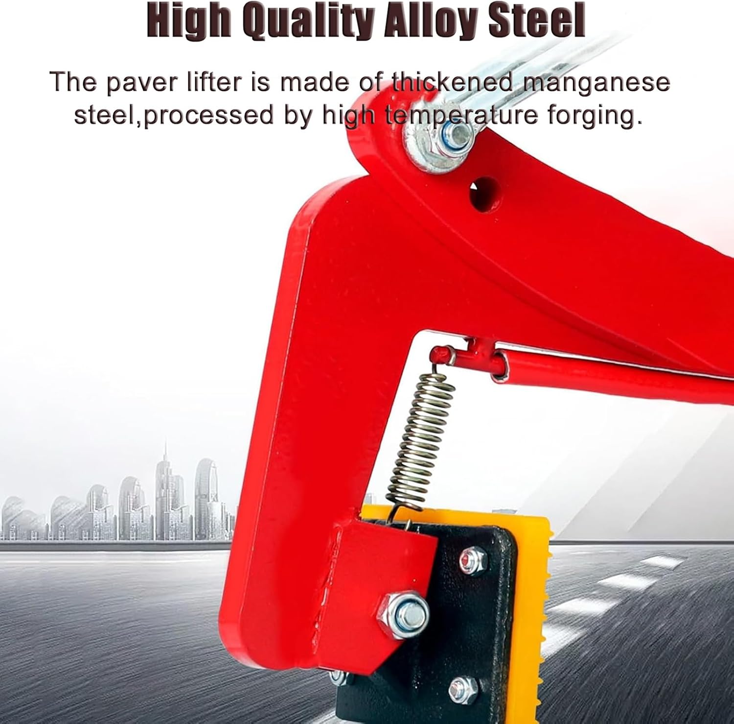 Scissor Granite Slab Lifting Clamp-with Chain, 30 40 50 60 70 80 90Cm Wide Opening/Stone Lifting Clamp Heavy Duty, 772lbs/1102lb/2480lb/2866lb Load Capacity(37-79cm(13.3-31.3in))