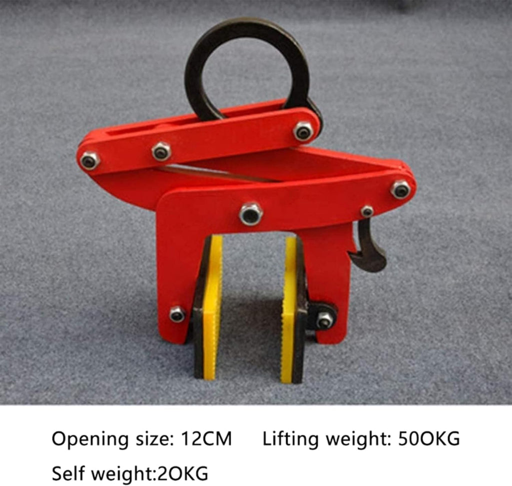 Lifting Clamps,Lifting Clamp Jaw Opening 4 Inch Vertical Plate Clamp for Lifting and Transporting Steel Plates and Structures(C3)