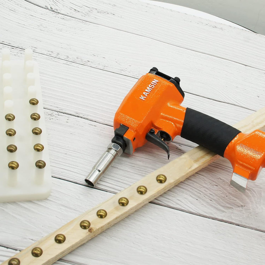 Muzzle Sleeves Fit Pneumatic Thumbtack Gun, 7 Barrel Sleeves for Different Tacks Head Diameter Used in Vintage and Antique Furniture, Decorating DIY Projects (7 Different Size of Sleeves)
