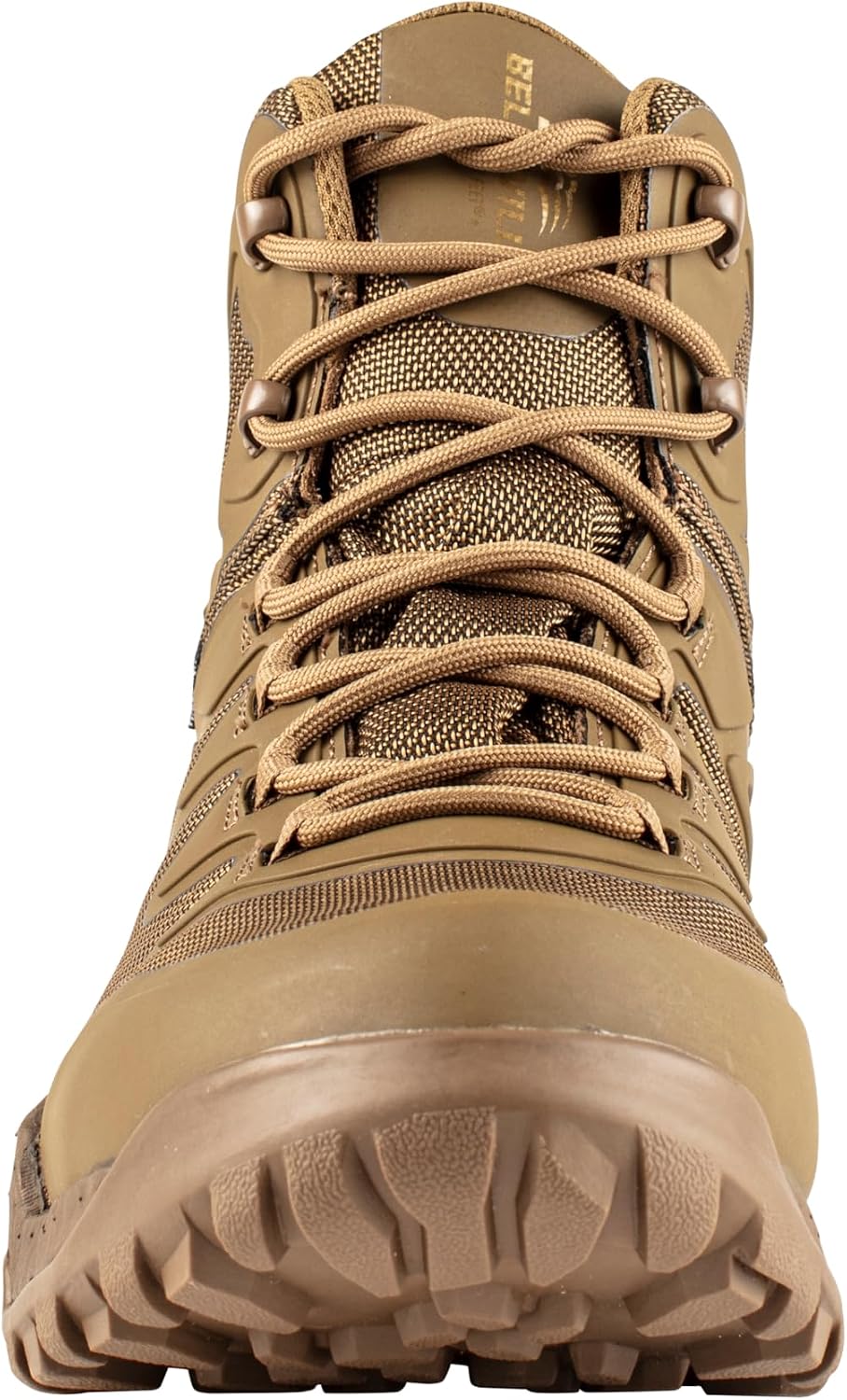 Belleville AMRAP Vapor BV970Z WP T Mid-Cut Boot - Waterproof Work Boots for Men - Slip-Resistant Tactical Shoes for Men - Traction Rubber Outsole - Combat Boot Form - Flat Heel Design
