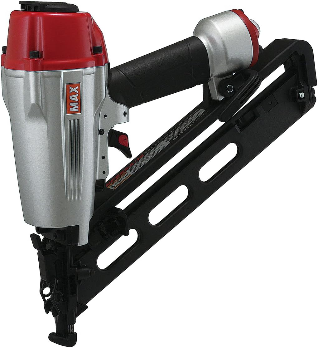 MAX USA CORP SuperFinisher NF665A/15 15ga Angled Finish Nailer up to 2-1/2'