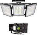 STASUN Flying Series Max - 300W 30,000LM Dusk to Dawn LED Flood Light with Photocell Sensor, 6000K Super Bright, IP66 Waterproof Floodlight for Backyard, Sport Courts, Stadium, Arena, Commercial