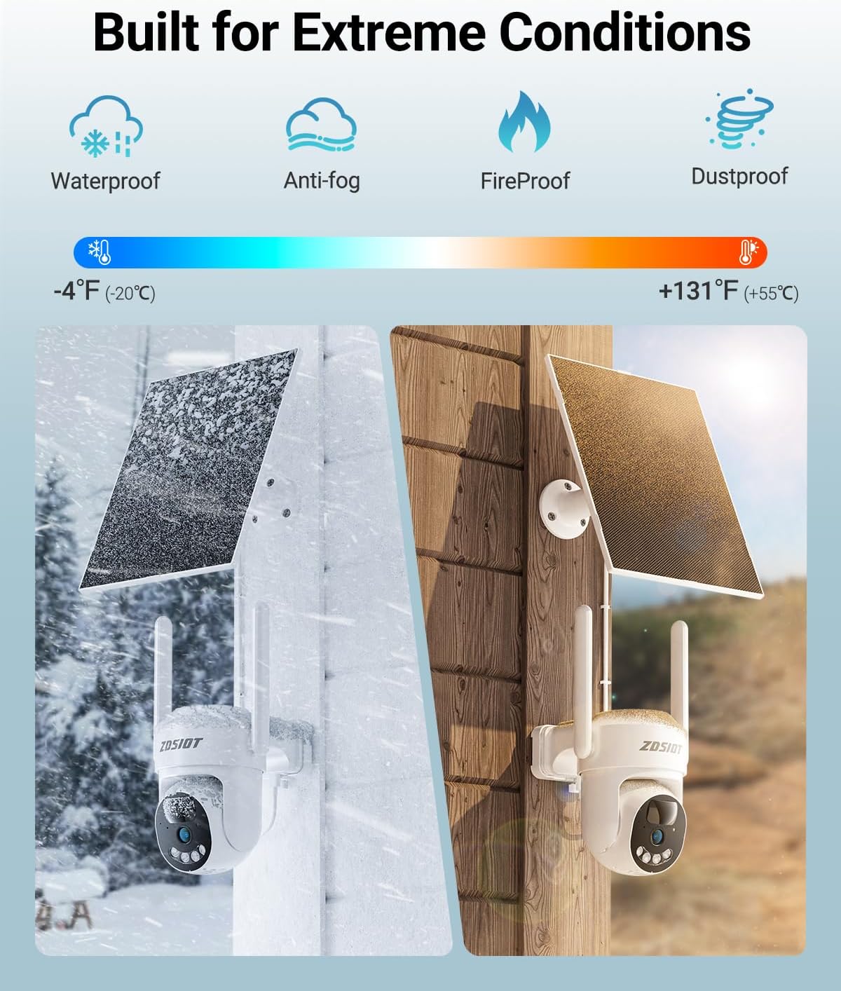 4MP Cellular Security Camera 24/7 Recording with 360-Day SIM Data for Jobsite/Barn/Rural Areas, No WiFi Solar 4G LTE Camera Wireless Outdoor, Motion Detection, 360° Human Tracking, 64GB TF Card