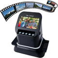 Professional 22MP Film Scanner for 35mm & Medium Format 120 Film - with Large 4.3' LCD to Scan Negatives & Slides in High Resolution