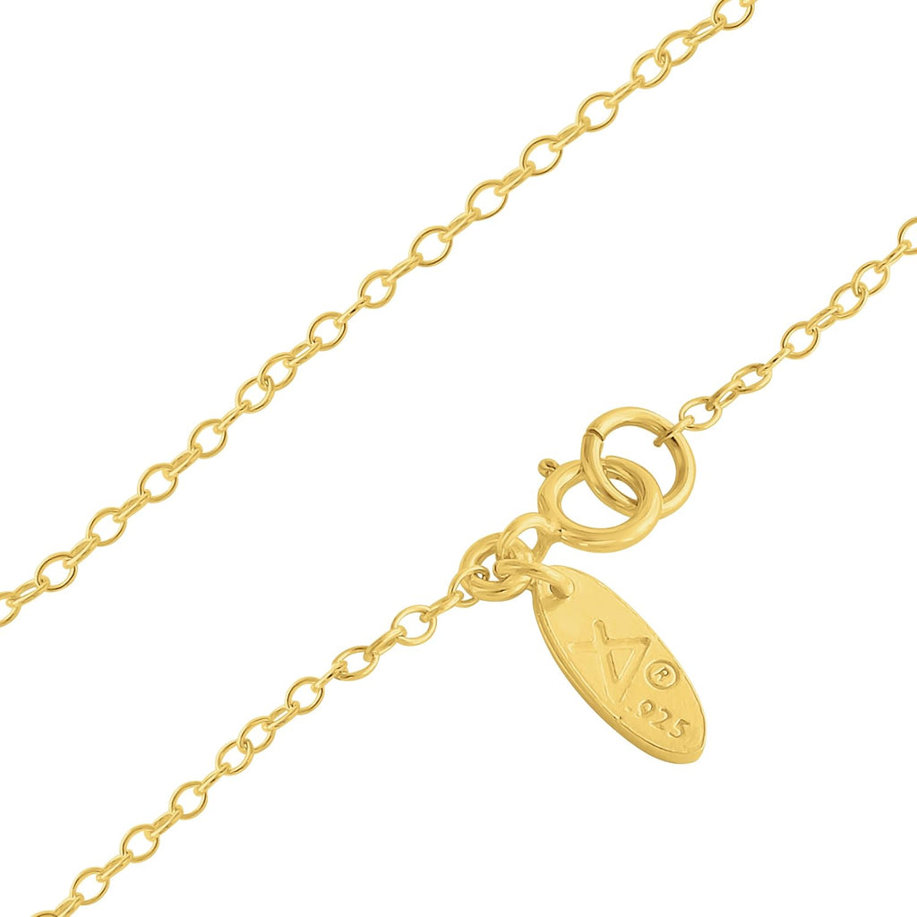AZAGGI Gold Plated Sterling Silver Necklace American USA State Pendant Necklace WV West Virginia Home is Where The Heart Is.