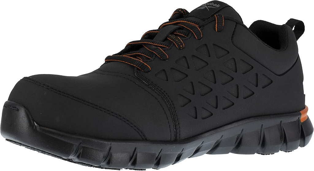 Reebok Work RB4050 Men's Sublite Cushion Work Safety Toe Black