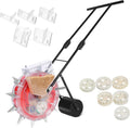 Toddmomy Hand-Push Planter Precision Roller Multi-Function Garden Tool for Sowing and Fertilizing Efficient Manual Rolling for Corn and Vegetables