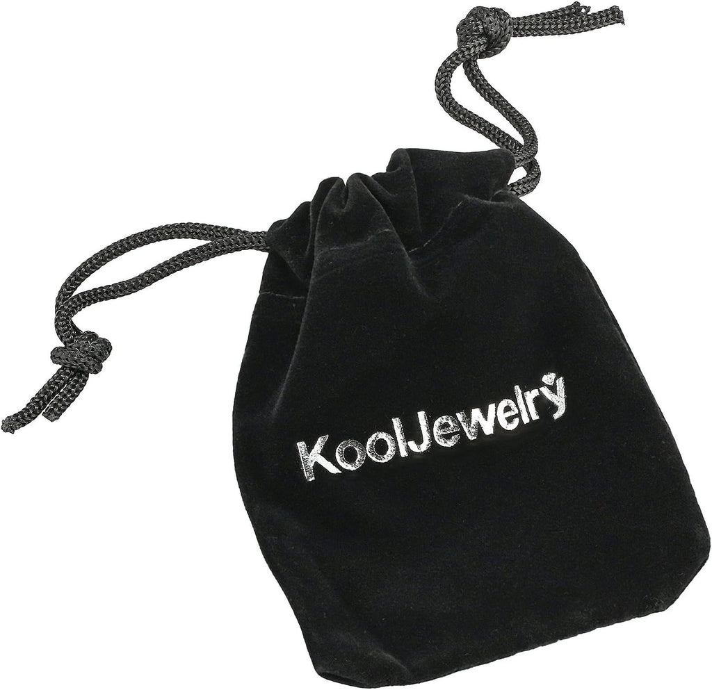 Kooljewelry 14k White Gold 1.5 mm Diamond-cut Cable Chain Necklace (16, 18, 20 or 24 inch)
